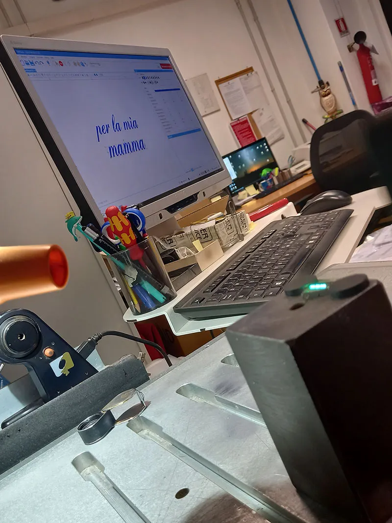 incisioni laser nel settore orafo